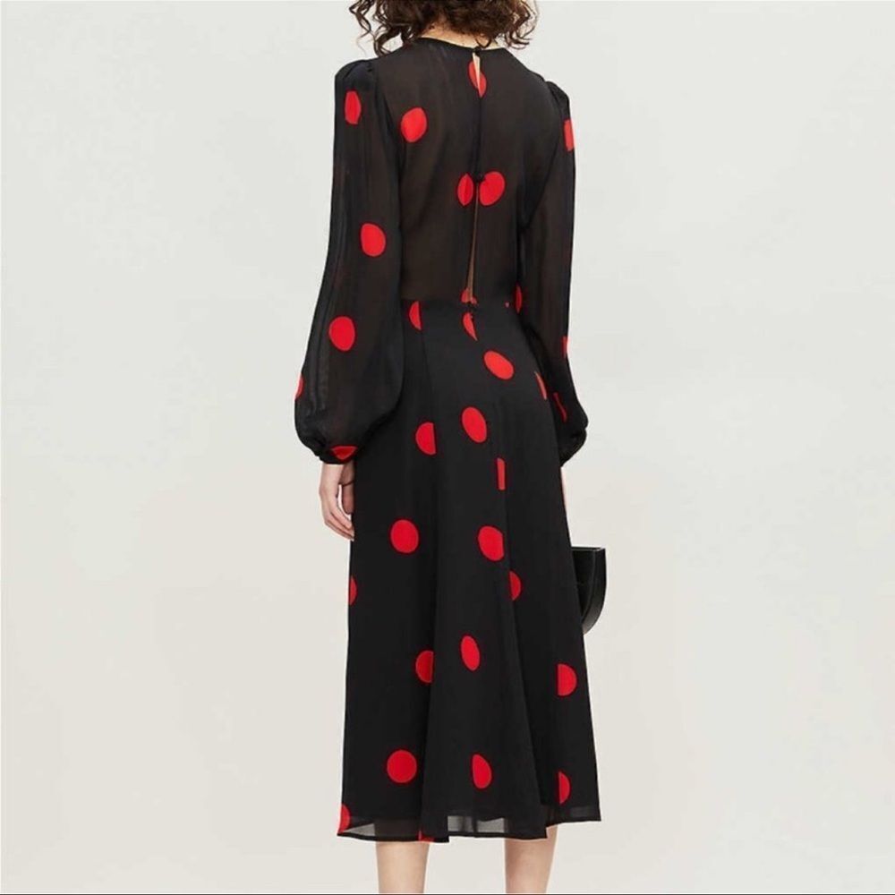 Reformation Luanne Polka Dot Dress - Picture 2 of 9